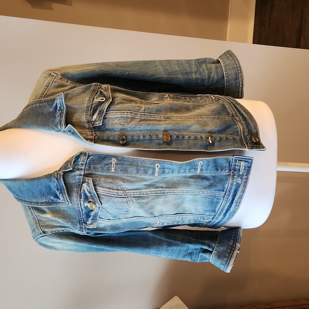 White House Black Market jean jacket